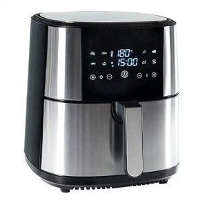 Nueva Freidora de Aire Inteligente con Carcasa de Acero Inoxidable, Doble Olla/Cesta, Control Digital, Sin Aceite, 3.5L 2L 9L 8L 7L 6L 5.5L - Product Image 4