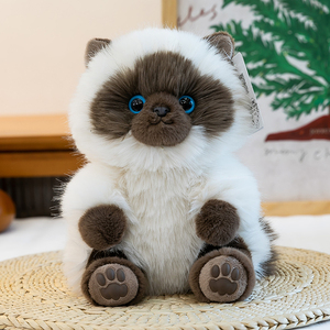 Porte-clés en peluche personnalisé, pendentif chat, jouet, vente en gros, ODM OEM, cadeau de vacances, souvenir d'événement, support de logo personnalisé - Product Image 4