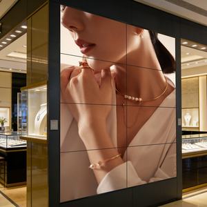 Monitor de Video Wall LCD con Panel BOE de 65 Pulgadas, Bisel Ultra Delgado de 3.5mm, Controlador de Pantalla de Empalme con Animación <span class=keywords><strong>para</strong></span> Publicidad - Product Image 5