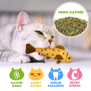 Juguetes de Peluche para Gatos con Forma de Insectos, Seis Tipos Diferentes, Suministros para Gatos Mayores con Nailon Sostenible y Catnip - Product Image 4