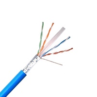 Câble Réseau Blindé STP FTP CAT6 Certifié LAN Cat6 SFTP Certifié CE Gaine LSZH 0.56mm 1000Ft