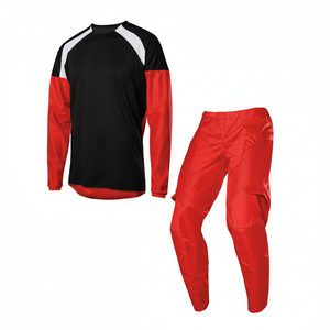 Trajes de carreras de motos Conjuntos de ropa de motocross transpirable de secado rápido Equipo de motocicleta bajo su etiqueta - Product Image 1