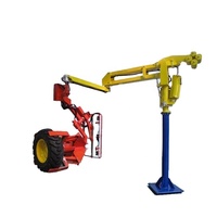 Manipulateur pneumatique industriel à bras rigide pour pneus, 3-4 axes, pince à fourche 50 kg, 90° °   Flip 360 °   Support de sol pivotant fixe pour assemblage automobile personnalisé CE