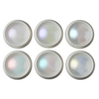 Poudre de paillettes pour nail art, 6 couleurs, effet aurore, pigment chromé irisé, gel pour nail art, poussière de perle, décorations pour manucure DIY