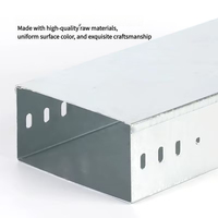 Vente chaude de goulotte de câbles galvanisée, goulotte métallique, goulotte en aluminium ou en matériau galvanisé, goulotte de câbles pour l'électricité