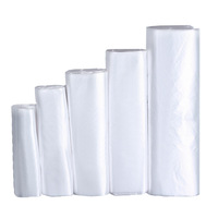 Sacs en plastique transparents pour l'emballage, sacs d'épicerie en plastique transparent, sacs de courses pour supermarchés, sacs pour fruits et légumes, sacs à emporter pour le petit-déjeuner