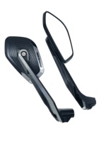 Rétroviseurs arrière ABYDMOTO pour moto B-M-W R1250/R1200GS ADV, aluminium noir, processus CNC, neuf, boîte, garantie 3 mois
