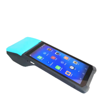 Pda portátil ER-q2 3g Wcdma Wifi Android, impresora térmica móvil integrada, lector de tarjetas Rfid, Nfc