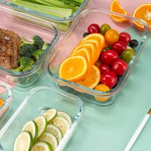 18 Piece <b>Microwavable</b> Leakproof Heat Resistant High Borosilicate Glass Eco-Friendly Food Storage Container <b>Set</b> BPA Free - Product Image 6