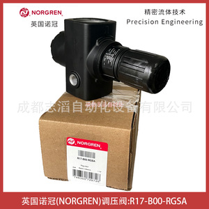Régulateur de pression Norgren R17-B00-RGSA 17 bars avec manomètre pour traitement de l'air - Product Image 5