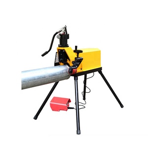 Hongli-rollo eléctrico de tubos de acero inoxidable, máquina de ranurado de rollo de 1/4 W, 6C-A, 1 550 a 6 pulgadas - Product Image 1