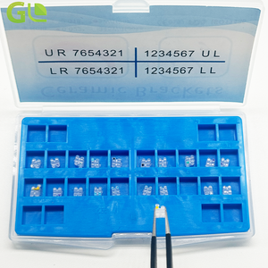 Materiale ortodontico dentale Roth 0.022 "staffe in ceramica - Product Image 3