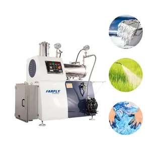 Grinding capacity China perfect supplier high efficiency sand mill disc type bead mill machine OBM