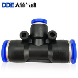 Raccord rapide en laiton Dade PEG16-12, réducteur en T, connecteur pneumatique pour tuyaux d'air, neuf et d'occasion - Product Image 1