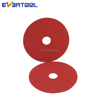 Disque de meulage abrasif EVERTOOL, disque de polissage pour métal, disque à grain céramique haute performance sur support en fibre avec système Fastlock