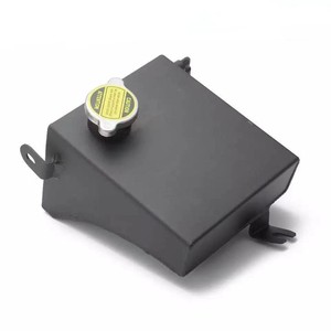 Aluminum Coolant Reservoir 1.5L Expansion Tank For Car <b>Radiator</b> Replacement With <b>Cap</b> And Fittings - Product Image 4