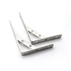 Soporte Triangular de Acero Inoxidable Haidibosi de 5 mm de Grosor, Soporte de Estante Pulido para Montaje en Pared - Product Image 4