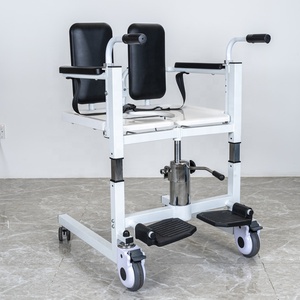HEPO LQX200016 Hot Selling Elderly Care <strong>Therapy</strong> Equipment Waterproof Transfer <strong>Chair</strong> Patient Nursing Lift <strong>Chair</strong> with Commode - Product Image 2