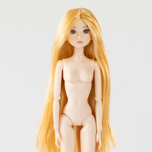 Tête de poupée BJD en plastique de 30 cm, série Fantasy, prête pour le maquillage, avec <span class=keywords><strong>yeux</strong></span> en verre 3D – Vente en gros - Product Image 3
