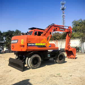 รถขุดตีนตะขาบ Doosan DH150W-7ขนาด15ตันมือสองรถขุดมือสอง Doosan Dh150w Dh210w Dh150 Dh60 Dx60 Dx150 Dx225 Dx300 - Product Image 6