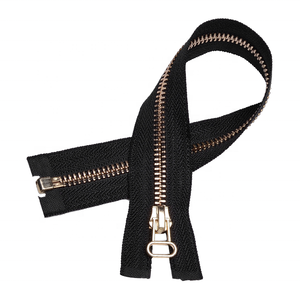 <span class=keywords><strong>Curseur</strong></span> personnalisé Fini Veste Jeans Pantalon <span class=keywords><strong>Zip</strong></span> En Métal à Extrémité Fermée Et Ouverte - Product Image 5