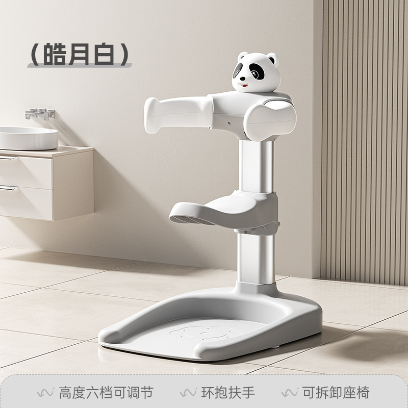 Bianco luna brillante + sedile