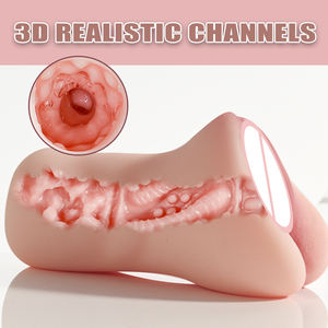 Adult Shop Großhandel Männliche Mastur batoren Maschine Realistisch Strukturierte Vagina Elastische Taschen muschi für Männer Sex Juguetes Sexuales - Product Image 2