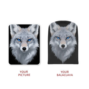 Masque facial en tissu fin et doux, résistant au vent, avec capuche, personnalisé avec des motifs <span class=keywords><strong>manga</strong></span> - Product Image 2