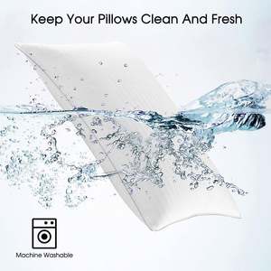 Fournisseur certifié OEKO-TEX, fibre de polyester, collection hôtelière, bande super douce, taille standard, oreiller en microfibre - Product Image 5