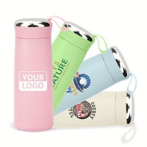 Botella de Agua de Vidrio Personalizada con Vacío, 13oz/400ml, Termo de Vidrio para Té y Agua con Logotipo - Product Image 6