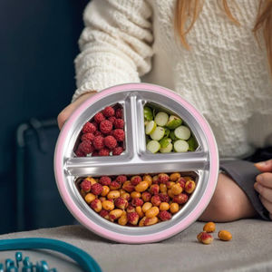 Compartimentos de silicona de acero inoxidable Succión de silicona para placa de acero inoxidable Placa de acero inoxidable de silicona - Product Image 1