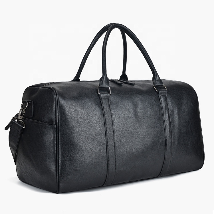Wholesale Custom Genuine Leather Travel Bag or Artificial Leather Luggage Bag with Large Capacity and Independent Shoe House
