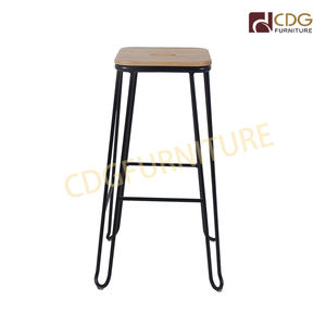 La Produzione di porcellana Nordic Classico Rustico Moderno Bancone Della Cucina Coffee Shop Industrial Vintage Antico Tornante Gambe <span class=keywords><strong>Sgabello</strong></span> Da Bar - Product Image 3