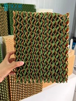 Panneau de refroidissement évaporatif alvéolé sur mesure pour fermes avicoles, porcines et serres - Ventilation et évacuation, montage facile