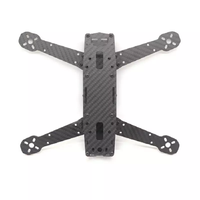 Personnalisé Laser De Coupe En Fiber De Carbone Drone Uav Cnc Usinage Personnalisation En Fiber De Carbone Quadcopter Cadre