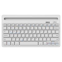 Clavier sans fil rechargeable haut de gamme à double mode 2,4 GHz sans fil / USB-C pour PC et mobile