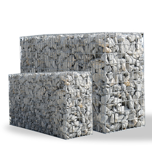 Precio Económico: Cesta de Gabiones Soldados Galvanizados de 0.5mx1mx1m, 5mm, 50mm, 75mm, 100mm, Jaula de Piedra de Gabiones Soldados, Muro de Contención de Gabiones - Product Image 2