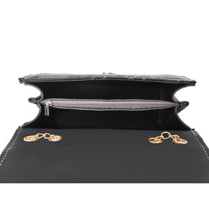 Vente en gros de sacs à bandoulière mode western pour femmes sac à bandoulière nouvelle lettre imprimée sac à bandoulière filet rouge - Product Image 3