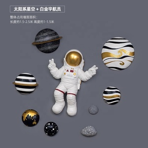 Decorazioni per Camera <span class=keywords><strong>da</strong></span> Letto dei Bambini a Tema Spazio Esterno, <span class=keywords><strong>Sculture</strong></span> di Pianeti, Arte Murale Moderna Decorativa e Artigianato - Product Image 5