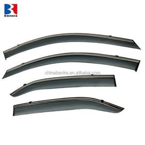 4 déflecteurs de fenêtre pour Toyota Camry 2009-2011, pare-pluie, déflecteurs de porte, visières de fenêtre - Product Image 3