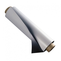Rouleau de feuille magnétique blanc mat de 10 mètres x 620mm x 0.6mm