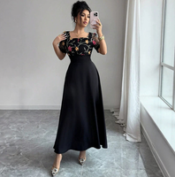Pour le commerce extérieur 2026 Nouvelle robe longue à manches longues brodée et patchwork pour femmes, style européen et américain, transfrontalière