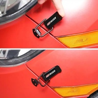 2 pièces Crochets de sécurité universels en métal à dégagement rapide pour coffre et capot de voiture, Nouveaux accessoires automobiles de haute qualité