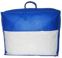 Sac en PVC transparent PE non tissé Texpack OEM avec fermeture éclair pour draps/édredons/duvets/couvertures