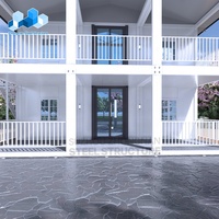 Maison mobile de luxe à 2 étages, personnalisable et détachable, Zhongnan, maison modulaire, mini-maison, maison préfabriquée, maison en conteneur préfabriqué, villa