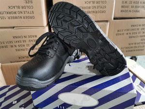 Chaussures de sécurité à embout d'acier pour chantier LXG, anti-perforation, prix bas, bottes de travail au Kenya HSB263 - Product Image 4