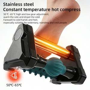 Rouleau de massage des pieds à 360 degrés en silicone, outil de massage des points d'acupuncture, stimulateur de réflexologie plantaire à picots pour la maison et la salle de sport - Product Image 6