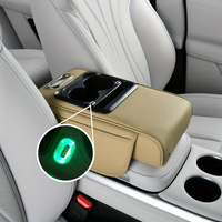 Coussin d'augmentation de la hauteur de la main courante de voiture multifonctionnel Offre Spéciale avec fonction de charge d'interface type-c
