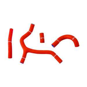 NRTeam per Ktm EXC 150 20-23 tubi del radiatore in rosso - Product Image 1