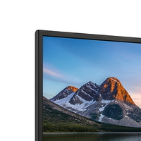 Televisor Inteligente LED Android de 24 Pulgadas con Pantalla Full HD, Pantalla Ancha, Monitor de Entretenimiento para Interiores, Carcasa Negra